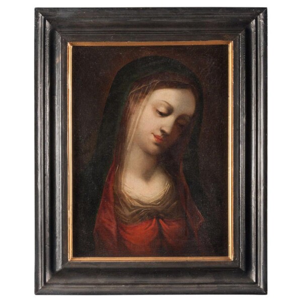 16th Century Oil Painting With Frame