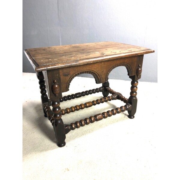 Continental oak small table c1780 Side Table