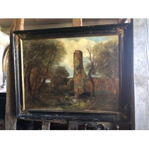 18th century Oil on canvas With Frame