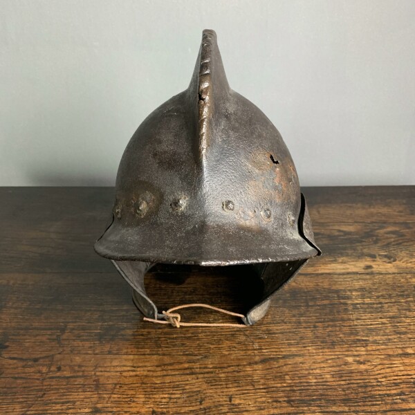 16th Century Antique Italian Helmet Front