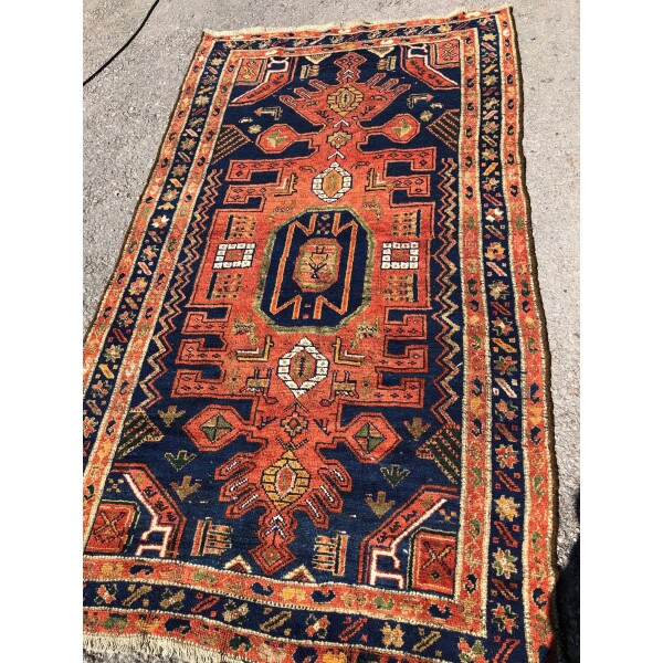 Very good and colourful oriental rug c1930