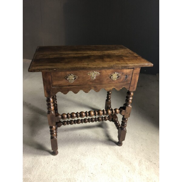 18th Century Side Table in Fruitwood