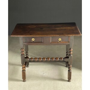 17th Century oak side table