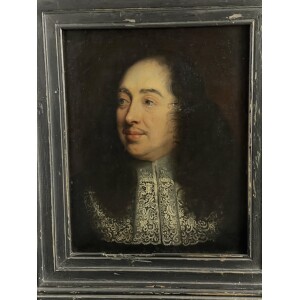 A 16th century oil on canvas. Said to be Cosimo de Medici, reframed and restored.