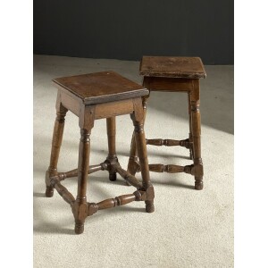Pair of late 18/early 19th century stools