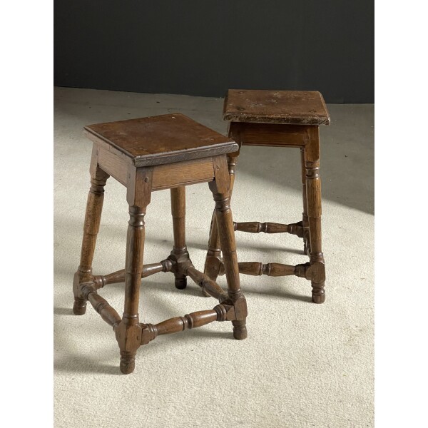 Pair of late 18/early 19th century stools