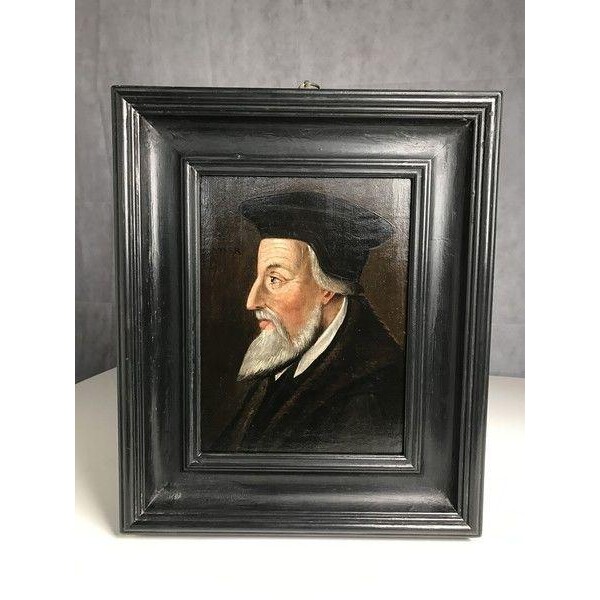 Portrait of Hough Latimer (UK, 16th century) With Frame
