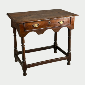 Circa 1730 fruitwood side table