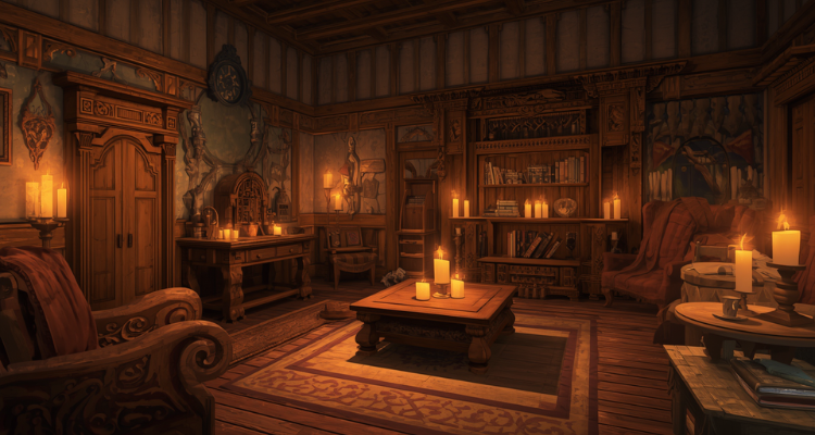 How Antique Oak Furniture Inspired Modern Fantasy Worlds